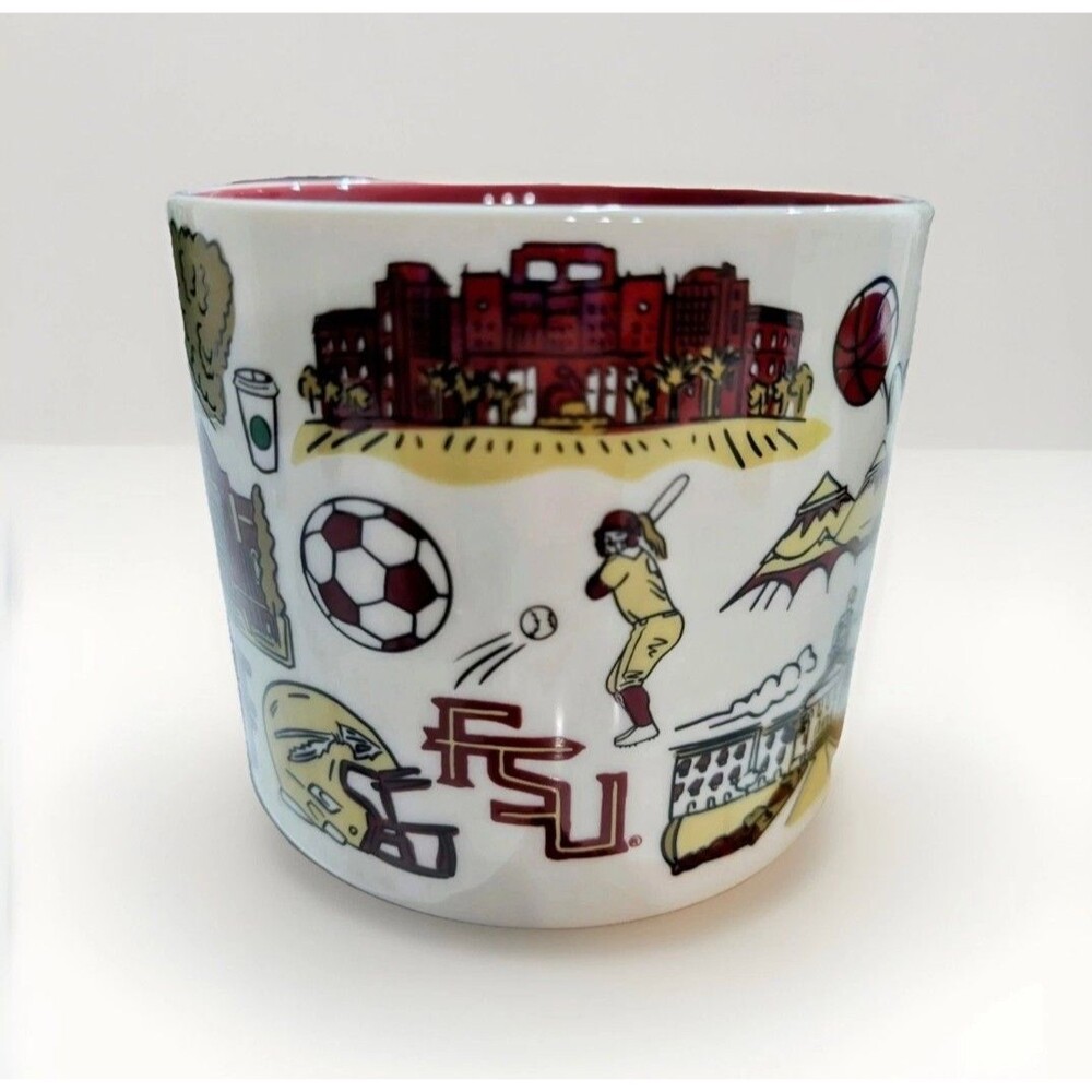 FSU Starbucks Been There Mug Campus Collection Florida State University Go Noles - Picture 2 of 7